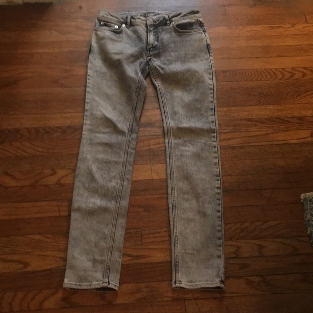 BLK DNM bleached black jeans